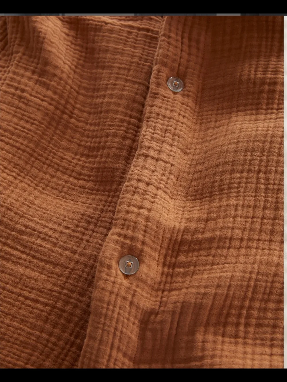 Quince Cotton Gauze Comforter Set in Terracotta King/Cal King